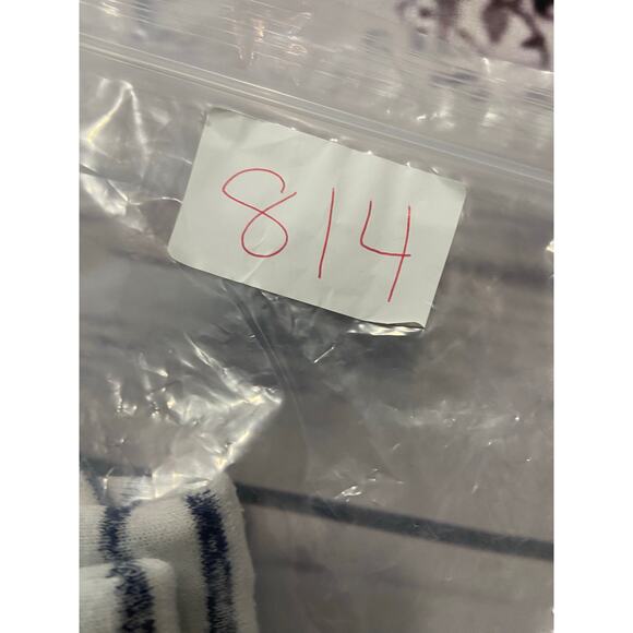 Weekends By Chicos 3 Shirt Womens XL Striped V Neck Short Sleeves Stretch - Picture 10 of 11